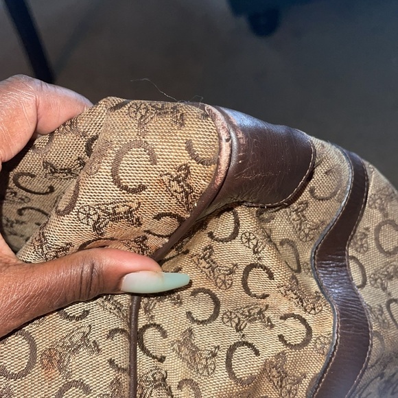 1970S CELINE LOGO DOCTOR BAG MINI WEEKENDER GUC (vintage) - Picture 9 of 11